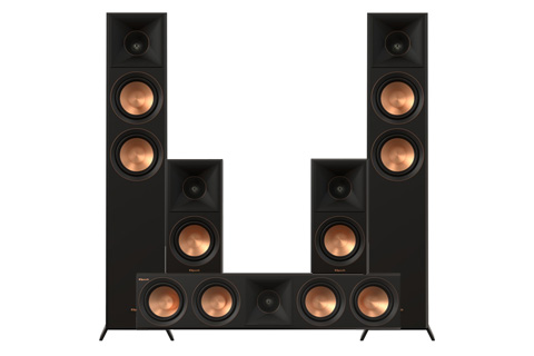 Klipsch Reference Premiere 5.0 surround speaker set, black,  1 system