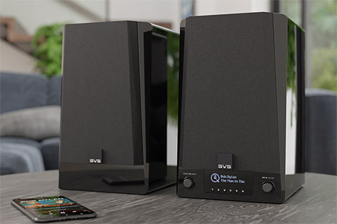 SVS Prime Wireless Pro speakers, black