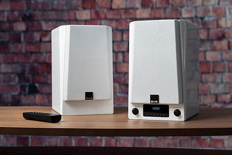 SVS Prime Wireless Pro speakers, white