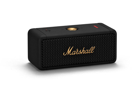 Marshall Emberton Bluetooth högtalar, black and brass