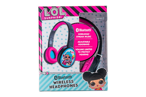Tech2Go Bluetooth headphones with L.O.L Suprise