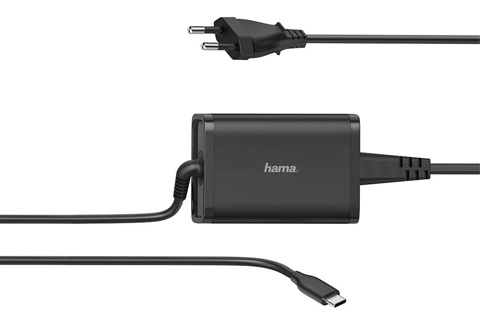 HAMA Universal USB-C Notebook strømforsyning 5-20V DC, 65W