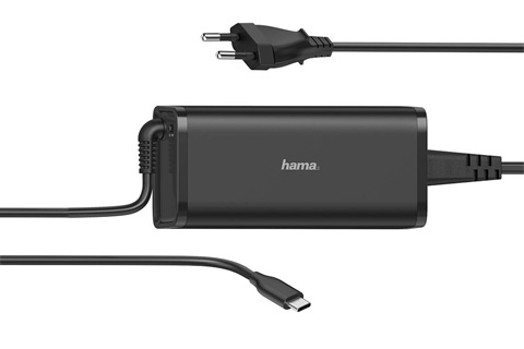 HAMA Universal USB-C Notebook strømforsyning 5-20V DC, 100W