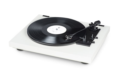 Pro-Ject Automat A1 Limited Edition turntable with Ortofon OM-10, white