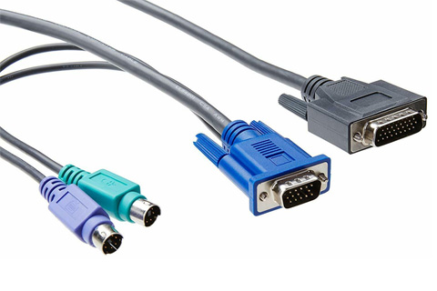 438610-002 HP 1x4 KVM Console PS2 kabel