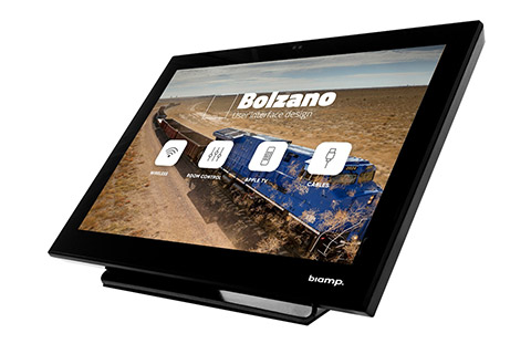 Biamp Apprimo 10'' Touchpanel til Biamp kontrol system, sort