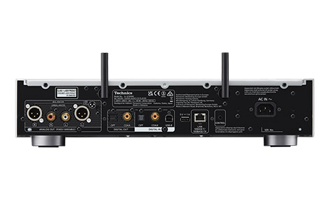 Technics SL-G700M2E network player, rear