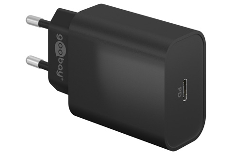 USB-C oplader med Power Delivery, 45W, black