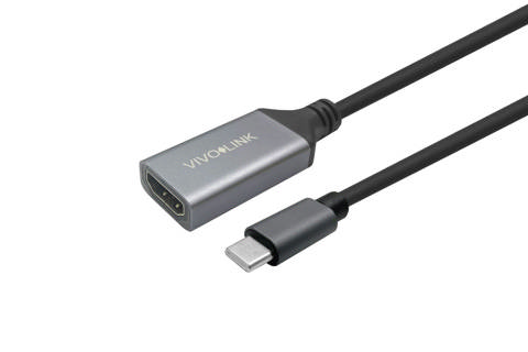 Vivolink Pro USB-C till HDMI hun kabel, 3.00 meter