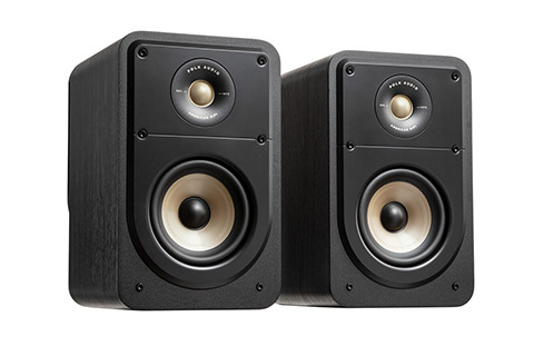 Polk Audio Signature Elite ES15 bookshelf speaker, black,  1 pair