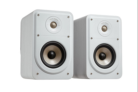 Polk Audio Signature Elite ES15 bookshelf speaker, white,  1 pair