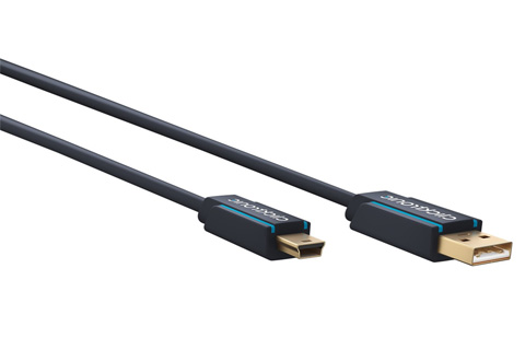 Clicktronic Casual USB-A til Mini B kabel