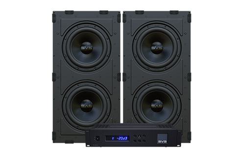 SVS 3000 in-wall dual subwoofer kit