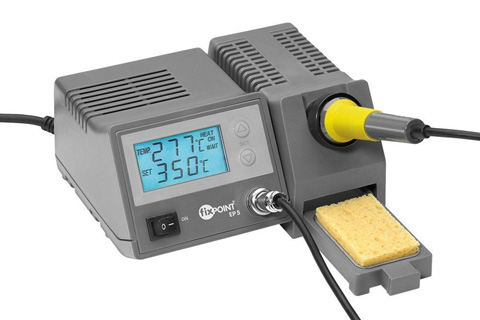 EP5 digital soldering station with LCD display, 48W