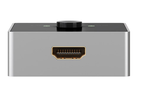 2-1 Port manuel HDMI 2.0 switch
