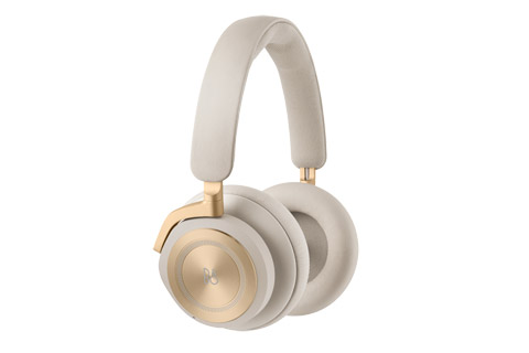 B&O Beoplay HX wireless headphones, gold tone