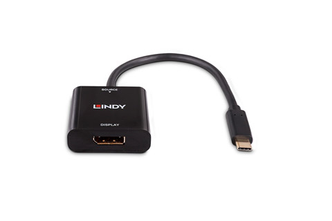 Lindy USB-C til 2x DisplayPort