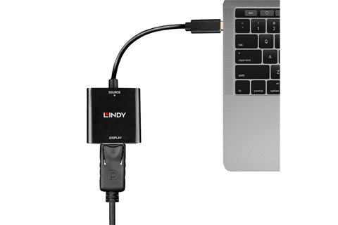Lindy USB-C til 2x DisplayPort