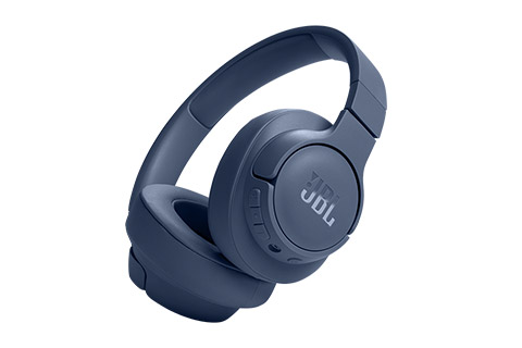 JBL Tune 720 around ear headphones, blue