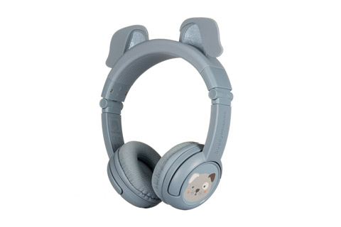 BuddyPhones OnanOff PlayEars+ headphones for kids, dog