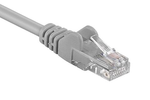 Goobay Network cable, Cat 5e UTP, gray