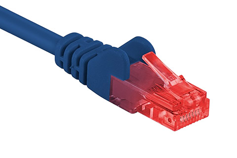 Goobay Network cable, Cat 6 UTP, blue