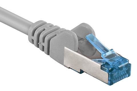 Goobay Network cable, Cat 6a S/FTP, gray