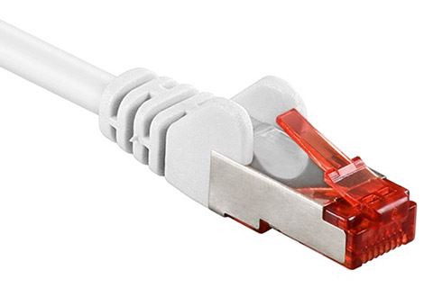 Goobay Network cable, Cat 6 S/FTP, white