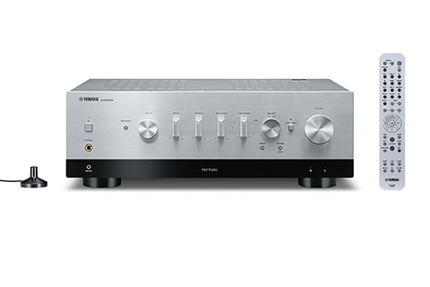 Yamaha R-N1000A stereo amplifier, silver