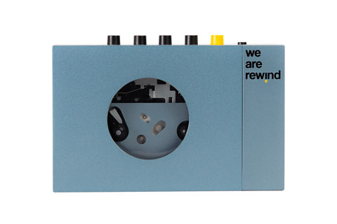 We Are Rewind Kurt Portable BT Cassette Player