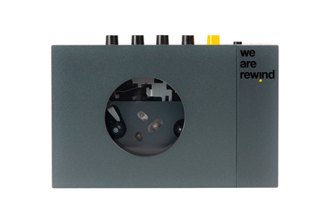 We Are Rewind Keith Portable BT Cassette Player