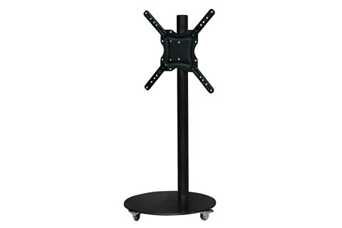 Sinox SWB7169 StandView TV floor mount with wheels, black