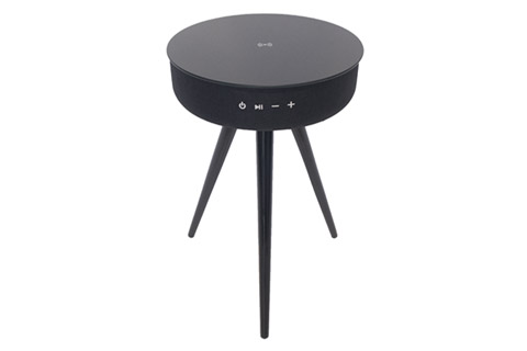 Sinox Bluetooth speaker and table, black