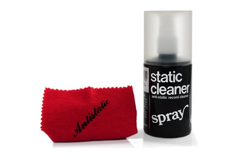 Analogis anti static vinyl cleaner and cleaning cloth