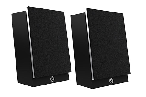 System Audio Silverback 1 on-wall speakere, black satin,  1 pair