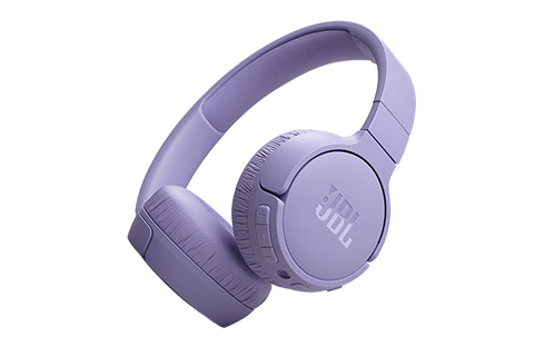 JBL Tune 670NC wireless on-ear headphones, purple