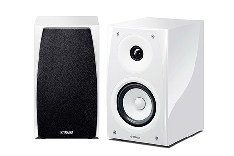 Yamaha NS-BP182 speakers, white high gloss,  1 pair