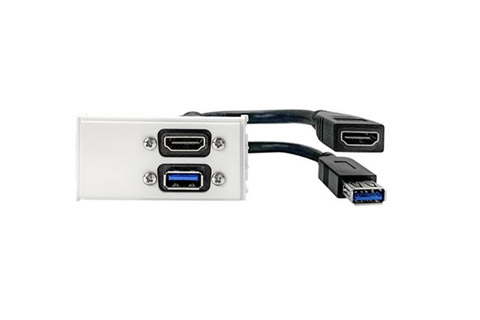 Vivolink HDMI + USB stikkontakt