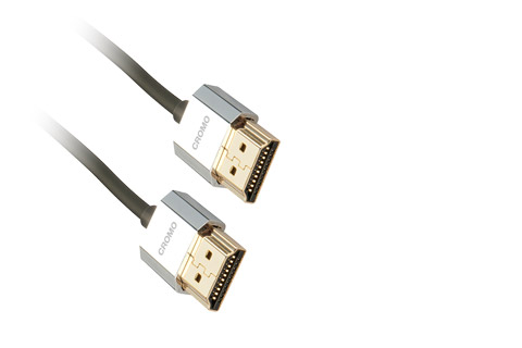 Lindy Cromo Slim High Speed HDMI kabel med Ethernet | 0,5 meter