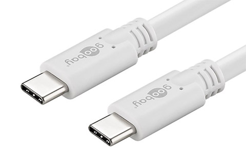 USB C Cable white
