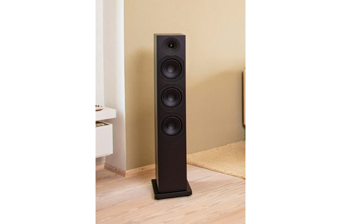 System Audio Saxo 60 floorstanding speaker, black satin
