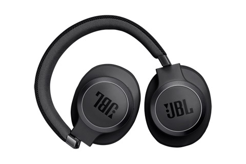 JBL  LIVE 770NC høretelefoner Black