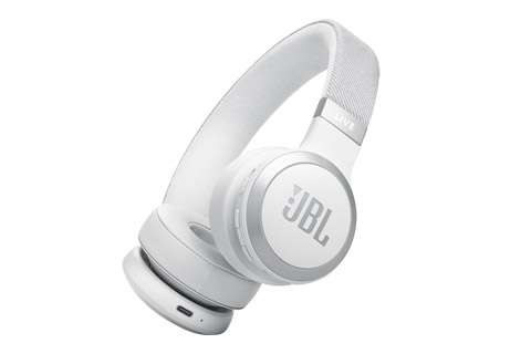 JBL LIVE 670NC høretelefoner, hvid