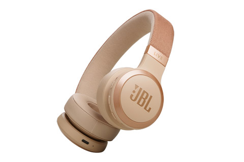 JBL LIVE 670NC headphones, sandstone