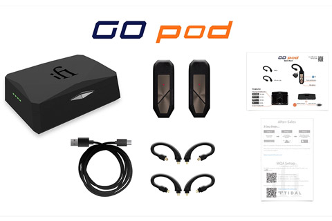 iFi Audio Go Pod transportabel hovedtelefonsforstærker