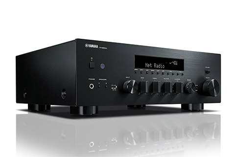 Yamaha R-N600A stereo receiver, black