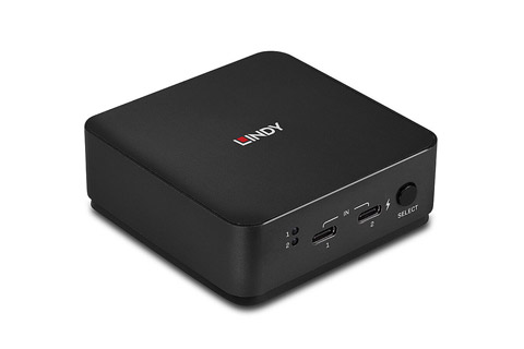 Lindy 2 Port USB-C KVM Dual HDMI Switch