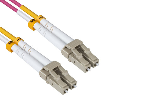 MicroConnect LC-LC multimode duplex OM4 fiber optisk kabel | 5 meter