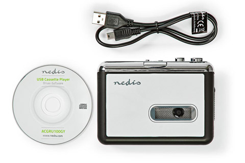 kassetteafspiller med MP3