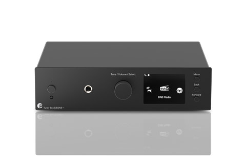 Pro-Ject Tuner Box S3 DAB+ FM och internetradio, svart